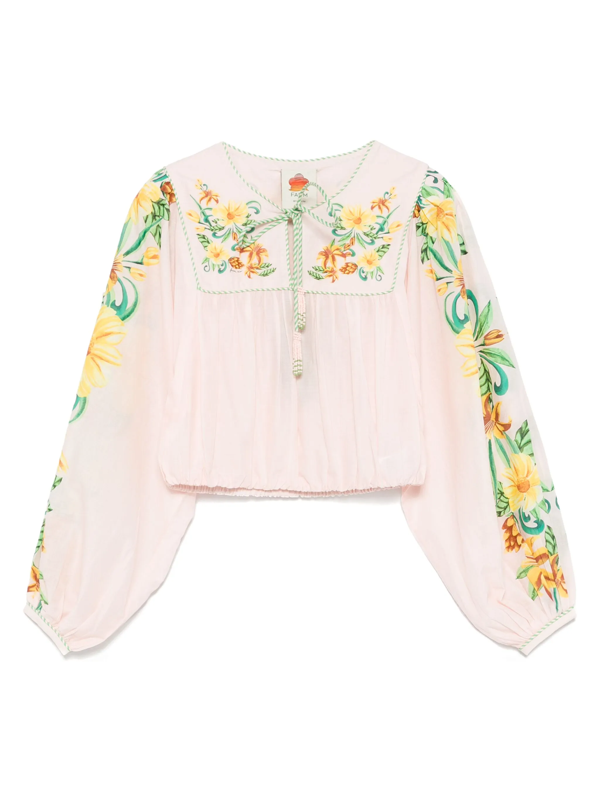Хлопковая блузка Farm Rio, розовый
Хлопковая блузка Farm Rio, розовый