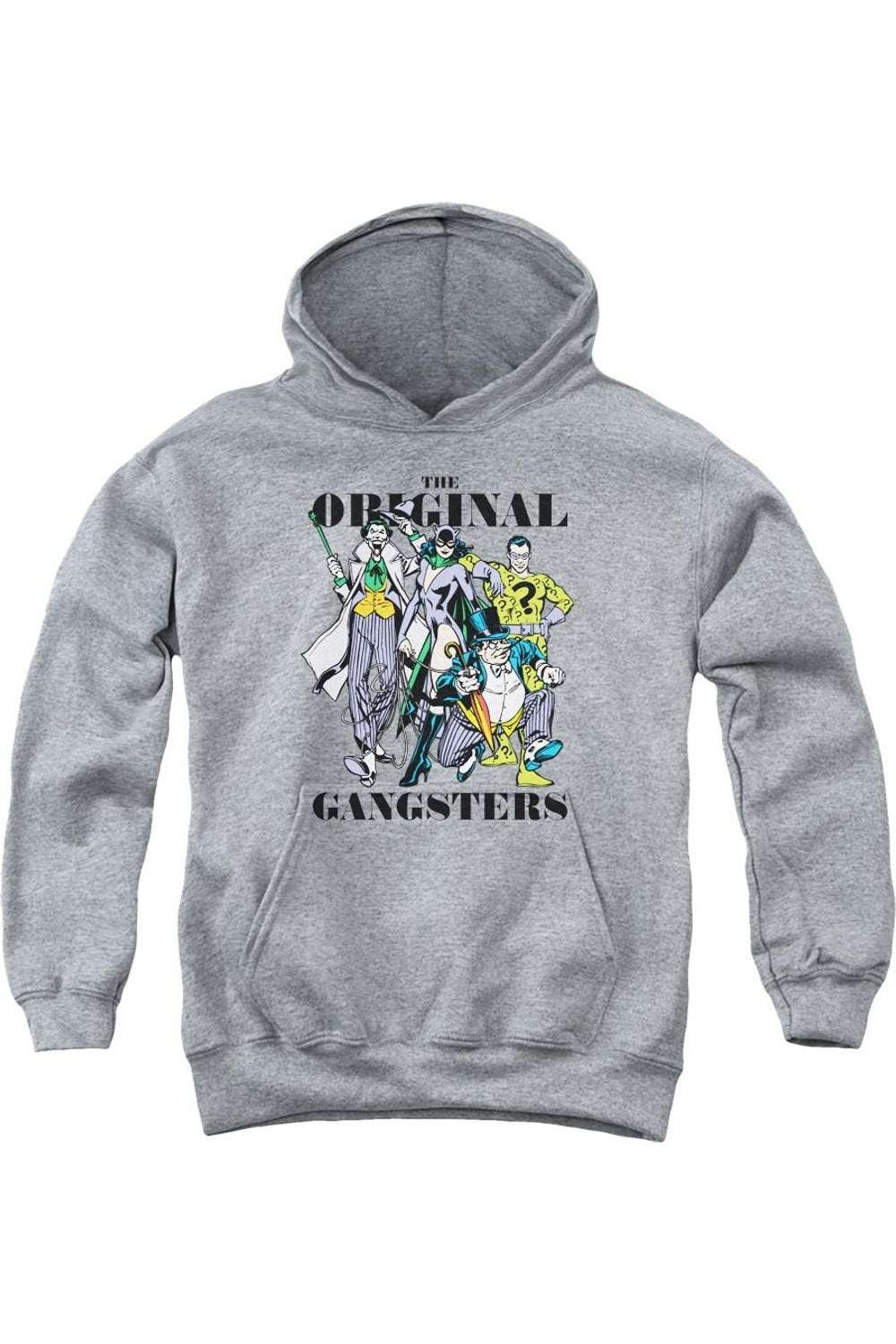 Толстовка с капюшоном DC Comics Original Gangsters Youth Gildan, Athletic Heather
Толстовка с капюшоном DC Comics Original Gangsters Youth Gildan, Athletic Heather