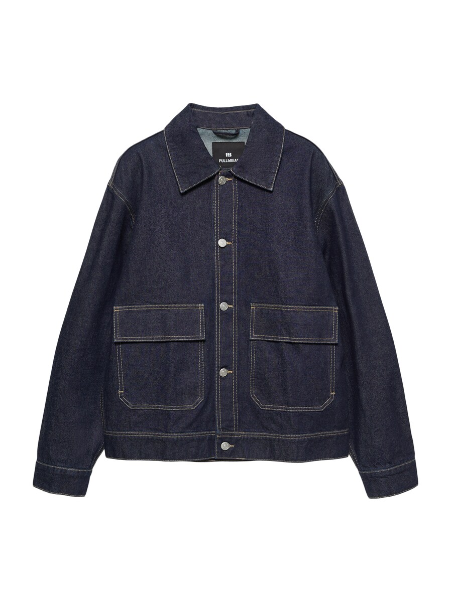 Куртка межсезонная Pull&Bear, темно-синий
Куртка межсезонная Pull&Bear, темно-синий