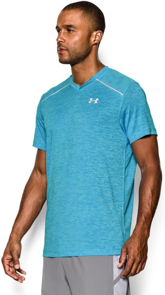 Футболка с короткими рукавами от Under Armour Mens HeatGear ArmourVent Launch, Island Blues/Island Blues/Reflective, Синий, Футболка с короткими рукавами от Under Armour Mens HeatGear ArmourVent Launch, Island Blues/Island Blues/Reflective
Футболка с короткими рукавами от Under Armour Mens HeatGear ArmourVent Launch, Island Blues/Island Blues/Reflective, Синий, Футболка с короткими рукавами от Under Armour Mens HeatGear ArmourVent Launch, Island Blues/Island Blues/Reflective