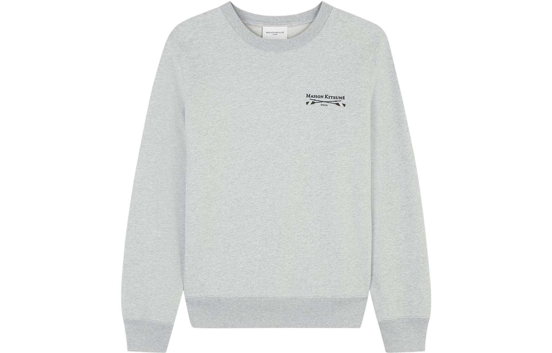 Свитшот из хлопка с вышитым логотипом Maison Kitsune, серый
Свитшот из хлопка с вышитым логотипом Maison Kitsune, серый