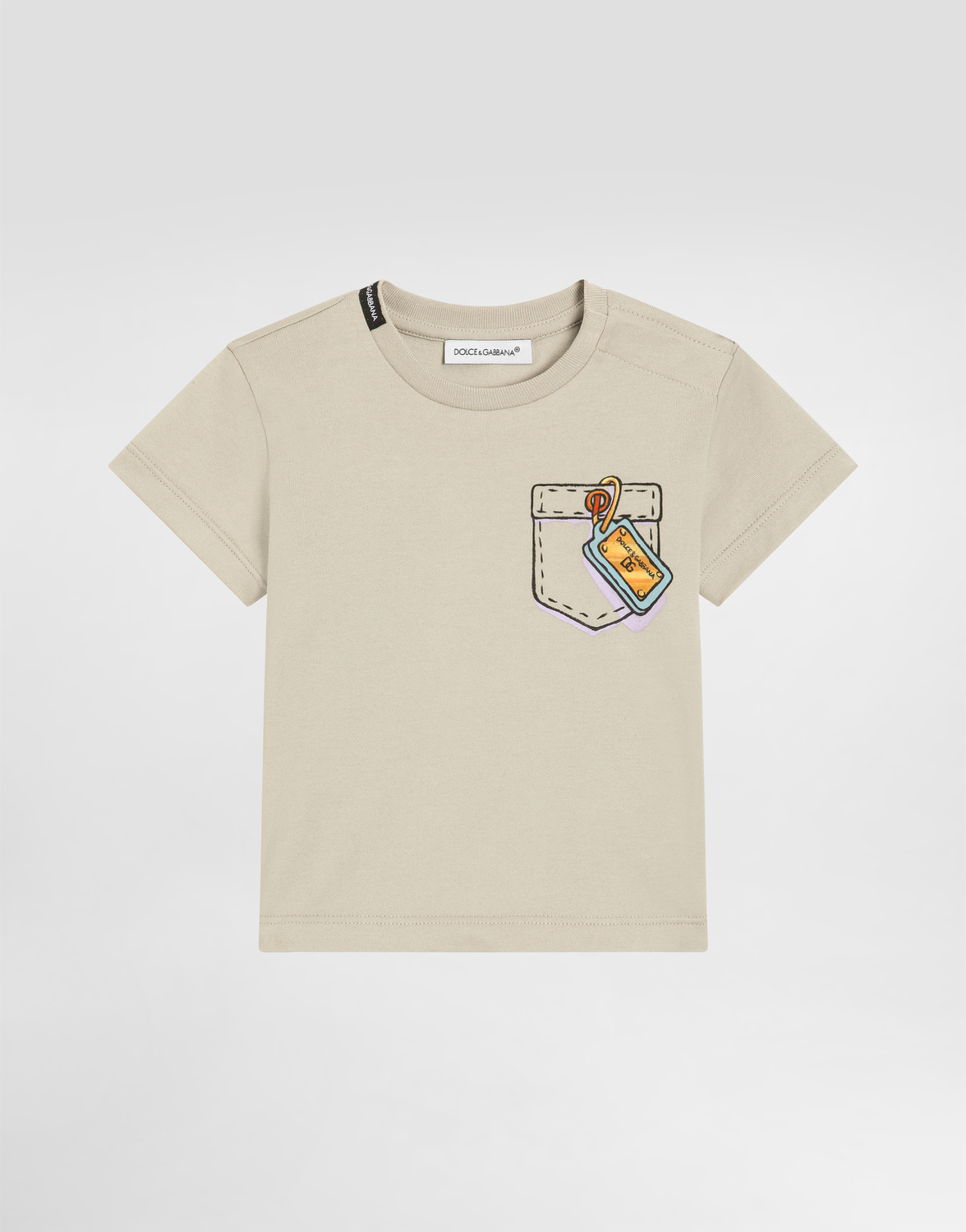 Футболка с принтом Dolce&Gabbana, бежевый
Футболка с принтом Dolce&Gabbana, бежевый