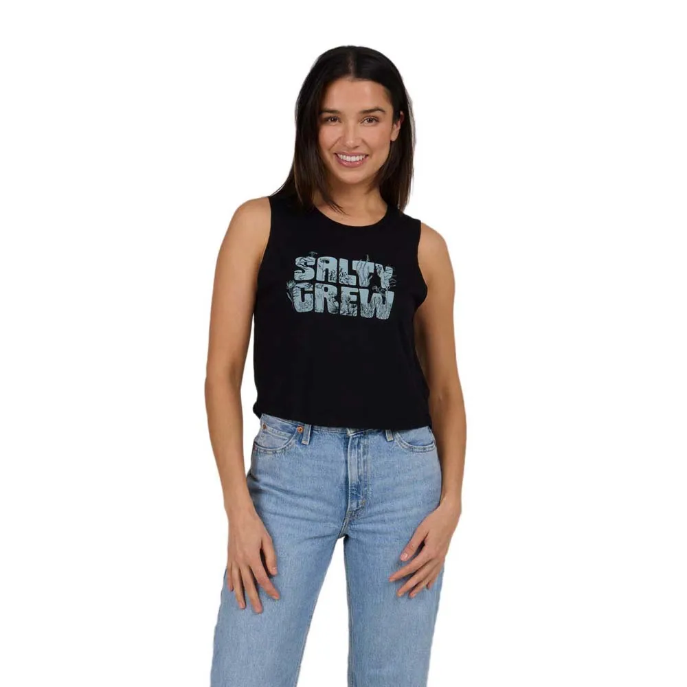 Футболка без рукавов Salty Crew Sea life cropped, черный
Футболка без рукавов Salty Crew Sea life cropped, черный