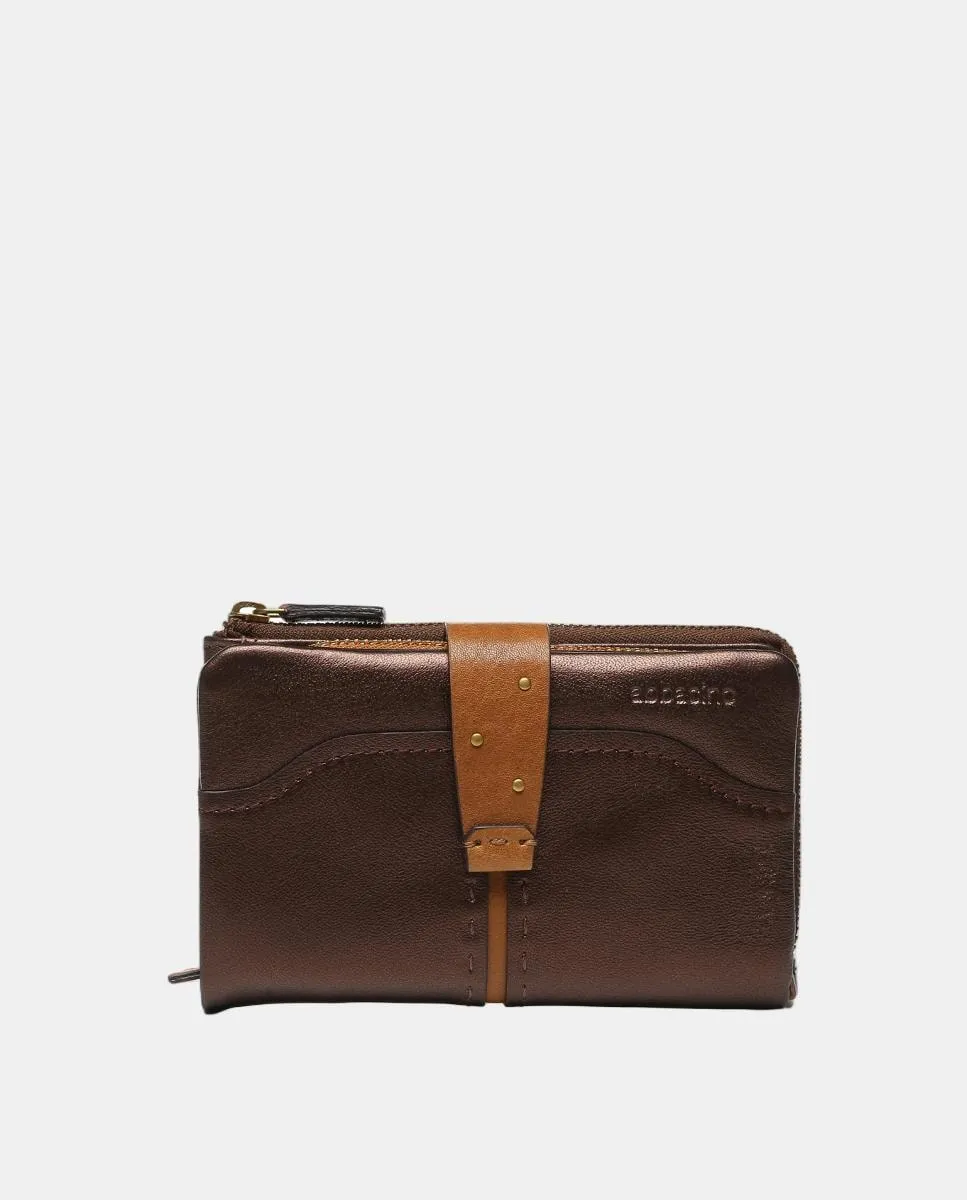 Средний кошелек Freedom из кожи Abbacino, коричневый
Средний кошелек Freedom из кожи Abbacino, коричневый
