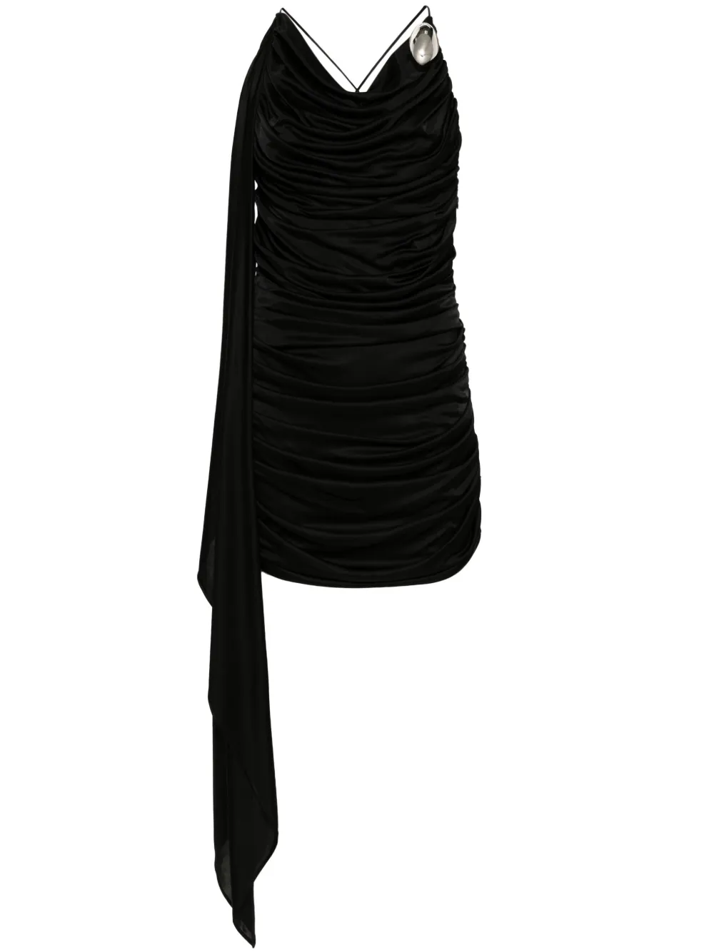 Платье мини с брошью Giuseppe Di Morabito, черный
Платье мини с брошью Giuseppe Di Morabito, черный