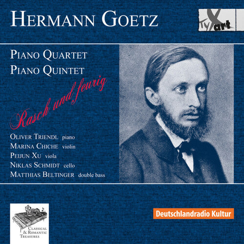 CD диск Goetz / Triendl / Chiche / Schmidt / Xu / Beltinge: Piano Quartet & Piano Quintet
CD диск Goetz / Triendl / Chiche / Schmidt / Xu / Beltinge: Piano Quartet & Piano Quintet