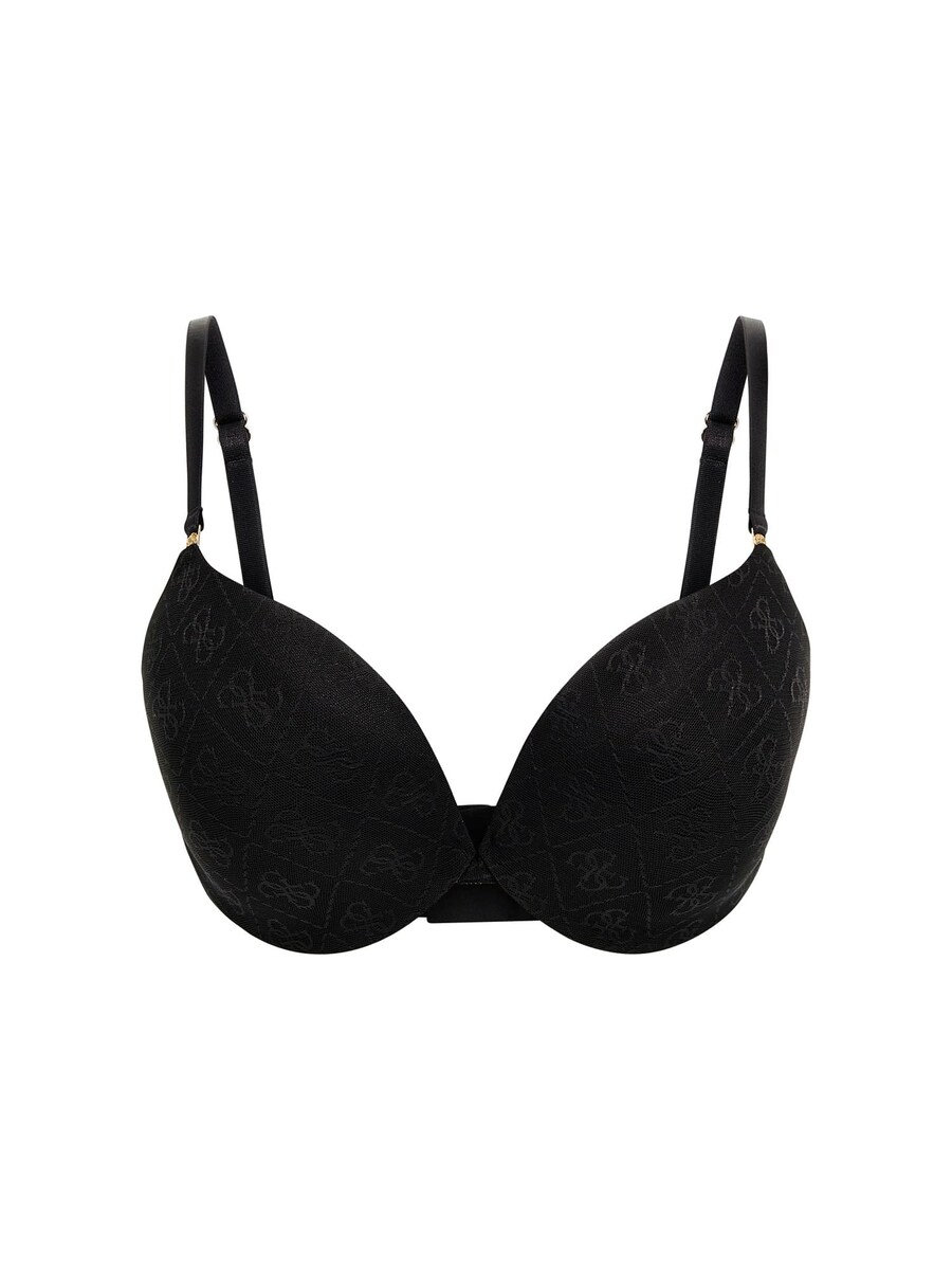 Бюстгальтер пуш-ап GUESS Nora, черный 
Бюстгальтер пуш-ап GUESS Nora, черный