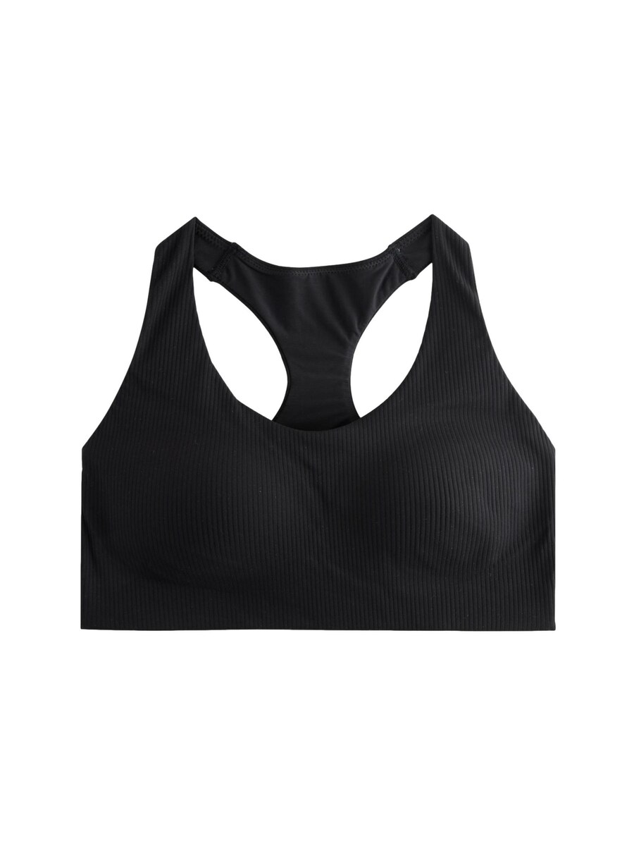 Спортивный бюстгальтер без косточек Next Active Gerippter, черный
Спортивный бюстгальтер без косточек Next Active Gerippter, черный