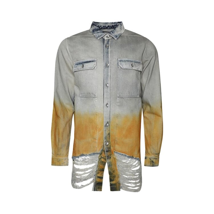Рубашка Rick Owens DRKSHDW Denim Outershirt, синий, Серый, Рубашка Rick Owens DRKSHDW Denim Outershirt, синий
Рубашка Rick Owens DRKSHDW Denim Outershirt, синий, Серый, Рубашка Rick Owens DRKSHDW Denim Outershirt, синий