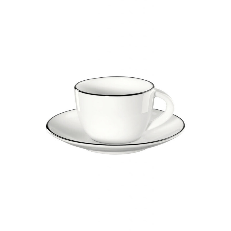 Чашка для эспрессо ASA A Table Ligne Noire с блюдцем 0,07 л ASA SELECTION, белый черный
Чашка для эспрессо ASA A Table Ligne Noire с блюдцем 0,07 л ASA SELECTION, белый черный