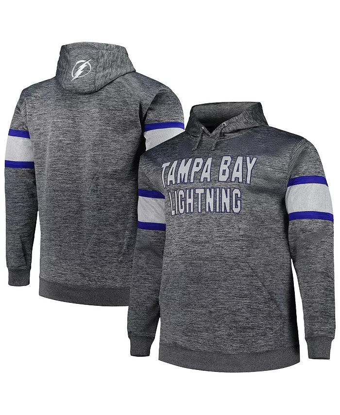 Мужская худи с полосками Heather Charcoal Tampa Bay Lightning Big and Tall Profile
Мужская худи с полосками Heather Charcoal Tampa Bay Lightning Big and Tall Profile
