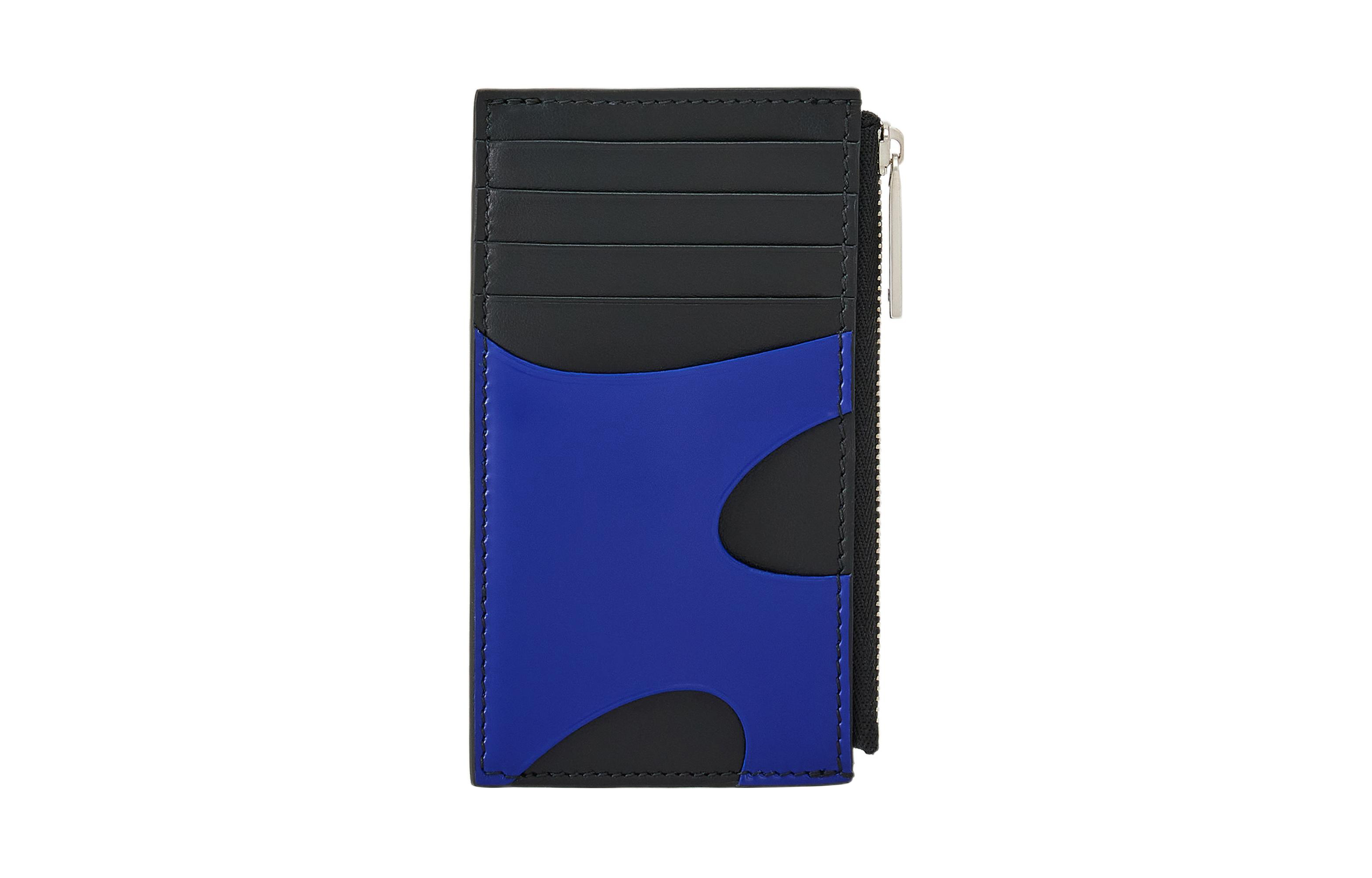 Ferragamo Кожаный визитник Cow Leather Card Holder Men's Black/Blue
Ferragamo Кожаный визитник Cow Leather Card Holder Men's Black/Blue