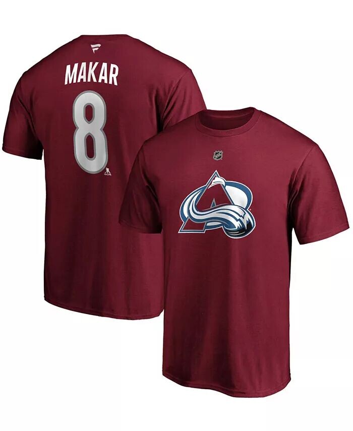 Мужская футболка Cale Makar Burgundy Colorado Avalanche с именем и номером игрока Fanatics
Мужская футболка Cale Makar Burgundy Colorado Avalanche с именем и номером игрока Fanatics