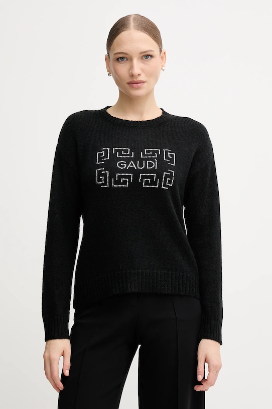 Свитер из смесовой шерсти Gaudi, черный
Свитер из смесовой шерсти Gaudi, черный