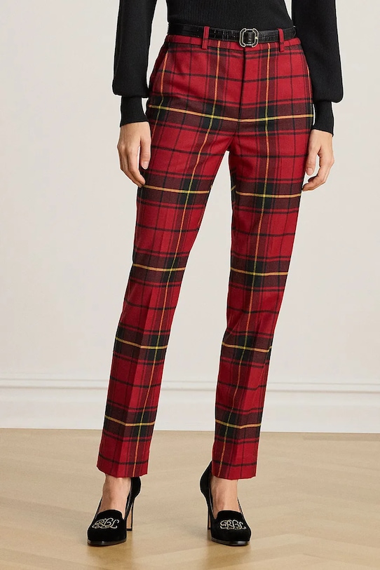 Шерстяные брюки Lauren Ralph Lauren, красный
Шерстяные брюки Lauren Ralph Lauren, красный