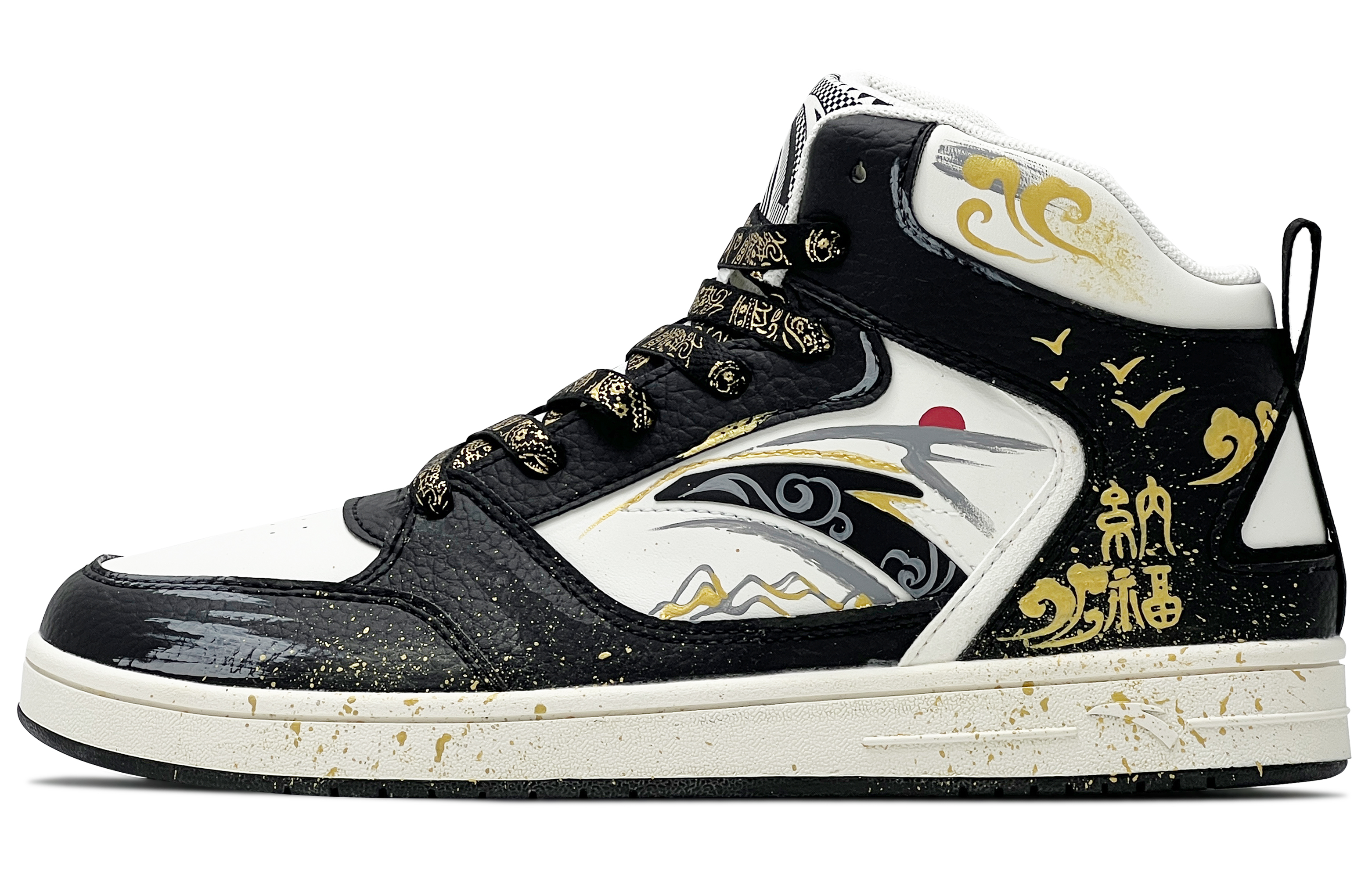 ANTA Нескользящие, легкие, увеличивающие рост, высокие мужские кроссовки для скейтбординга, белые, черные
ANTA Нескользящие, легкие, увеличивающие рост, высокие мужские кроссовки для скейтбординга, белые, черные