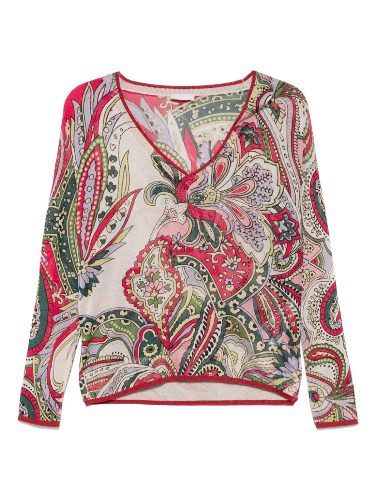 Топ из банданы и жаккарда LIU JO, розовый
Топ из банданы и жаккарда LIU JO, розовый