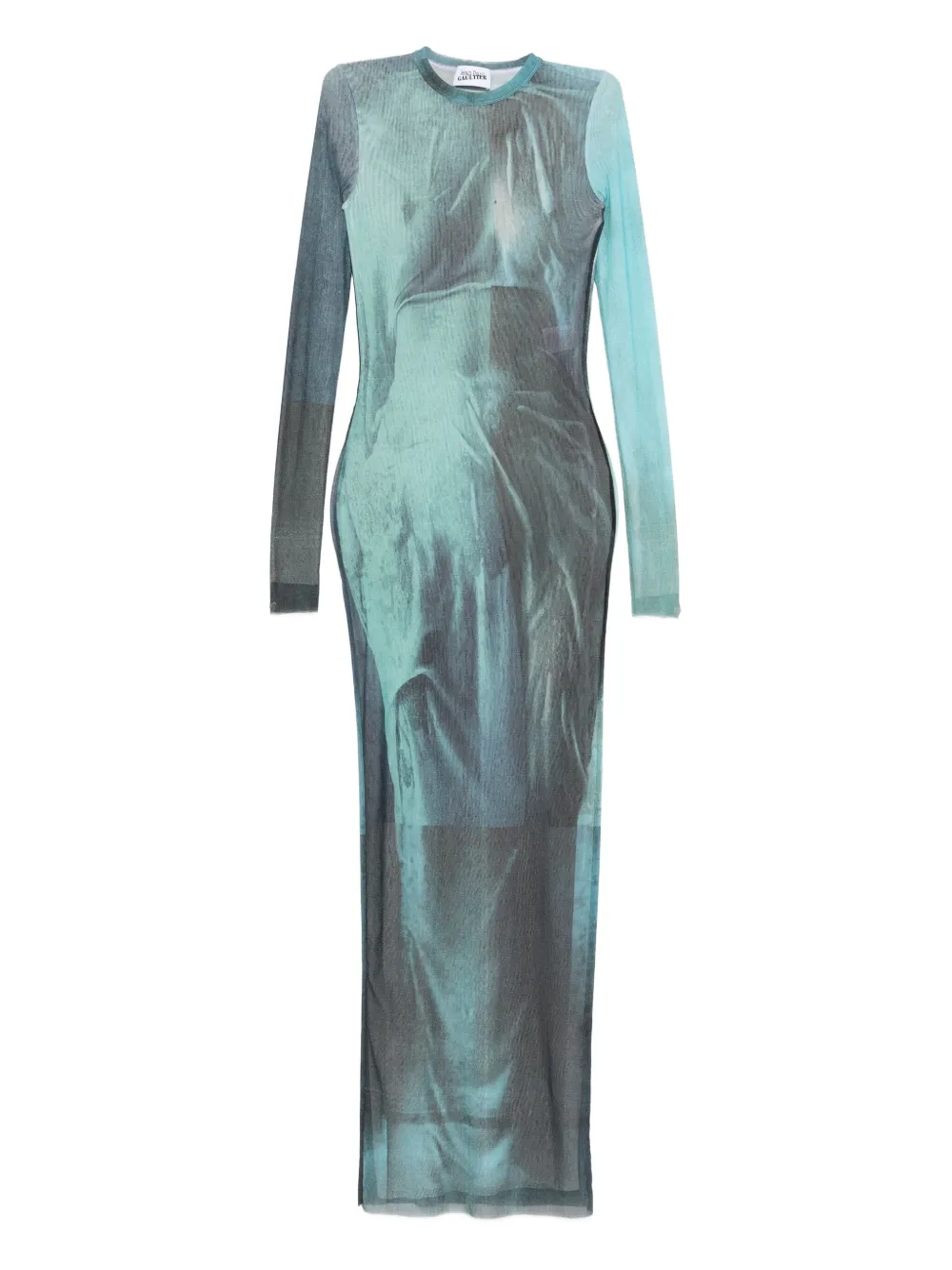 Платье миди с длинными рукавами и принтом Jean Paul Gaultier, синий
Платье миди с длинными рукавами и принтом Jean Paul Gaultier, синий