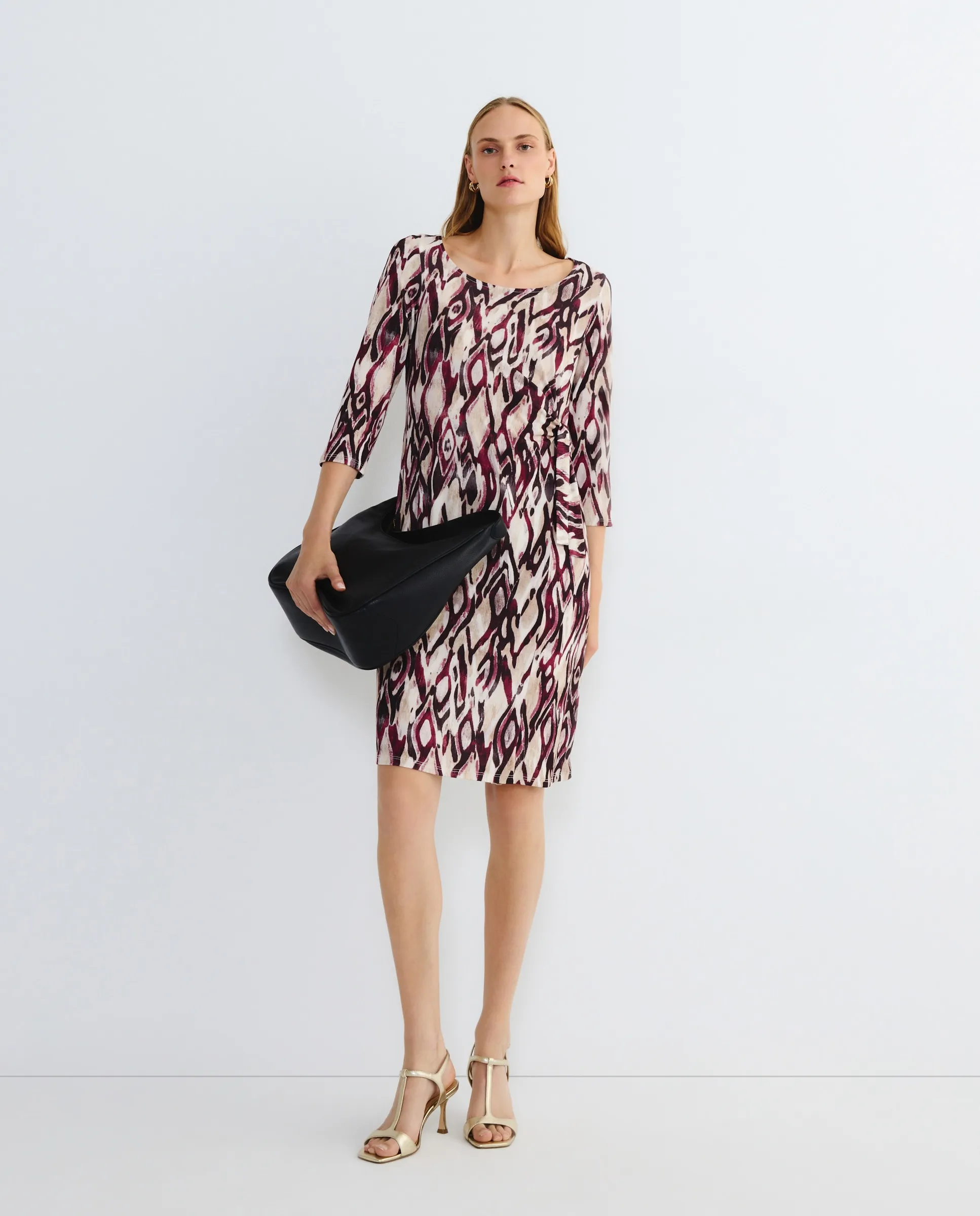 Платье с принтом и рукавом три четверти Zermatt, баклажановый
Платье с принтом и рукавом три четверти Zermatt, баклажановый