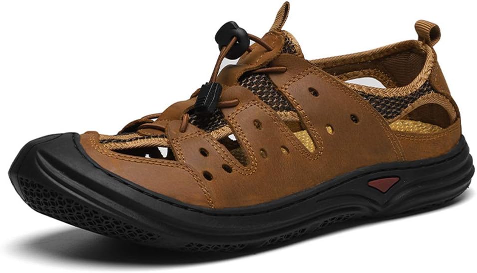 Мужские защитные походные сандалии ChicWind для активного отдыха и водных видов спорта, коричневый
Мужские защитные походные сандалии ChicWind для активного отдыха и водных видов спорта, коричневый