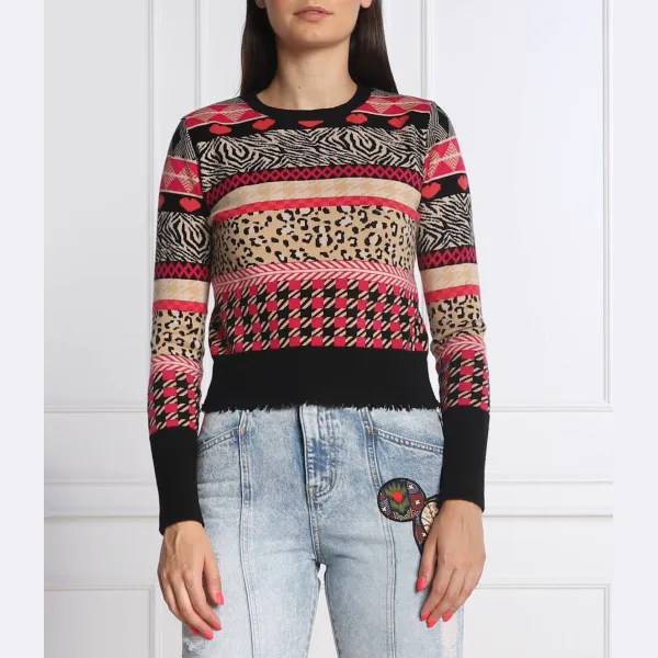 Свитер узкого кроя из осины Desigual, мультиколор
Свитер узкого кроя из осины Desigual, мультиколор