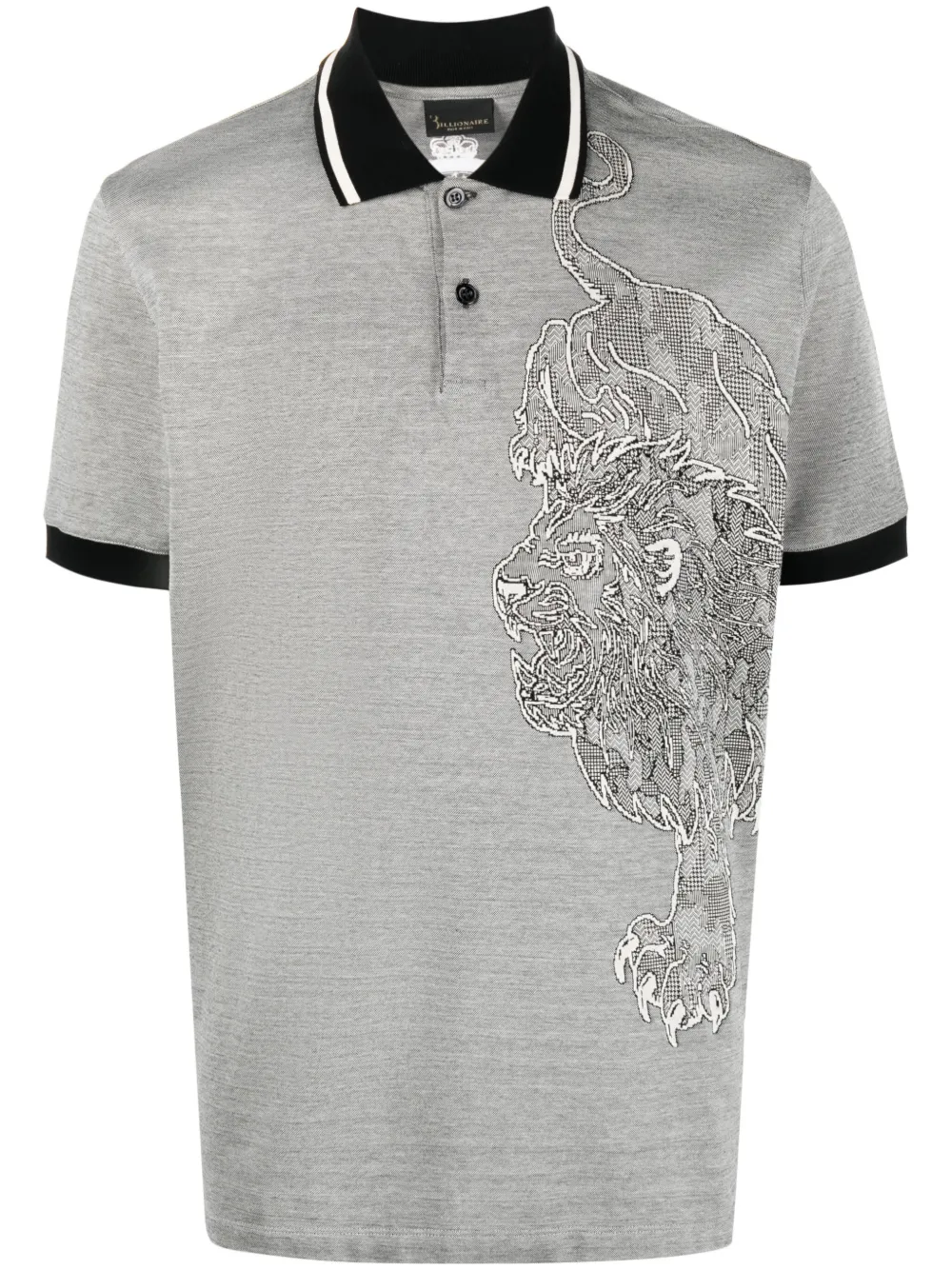 Рубашка поло с принтом Billionaire, черный
Рубашка поло с принтом Billionaire, черный