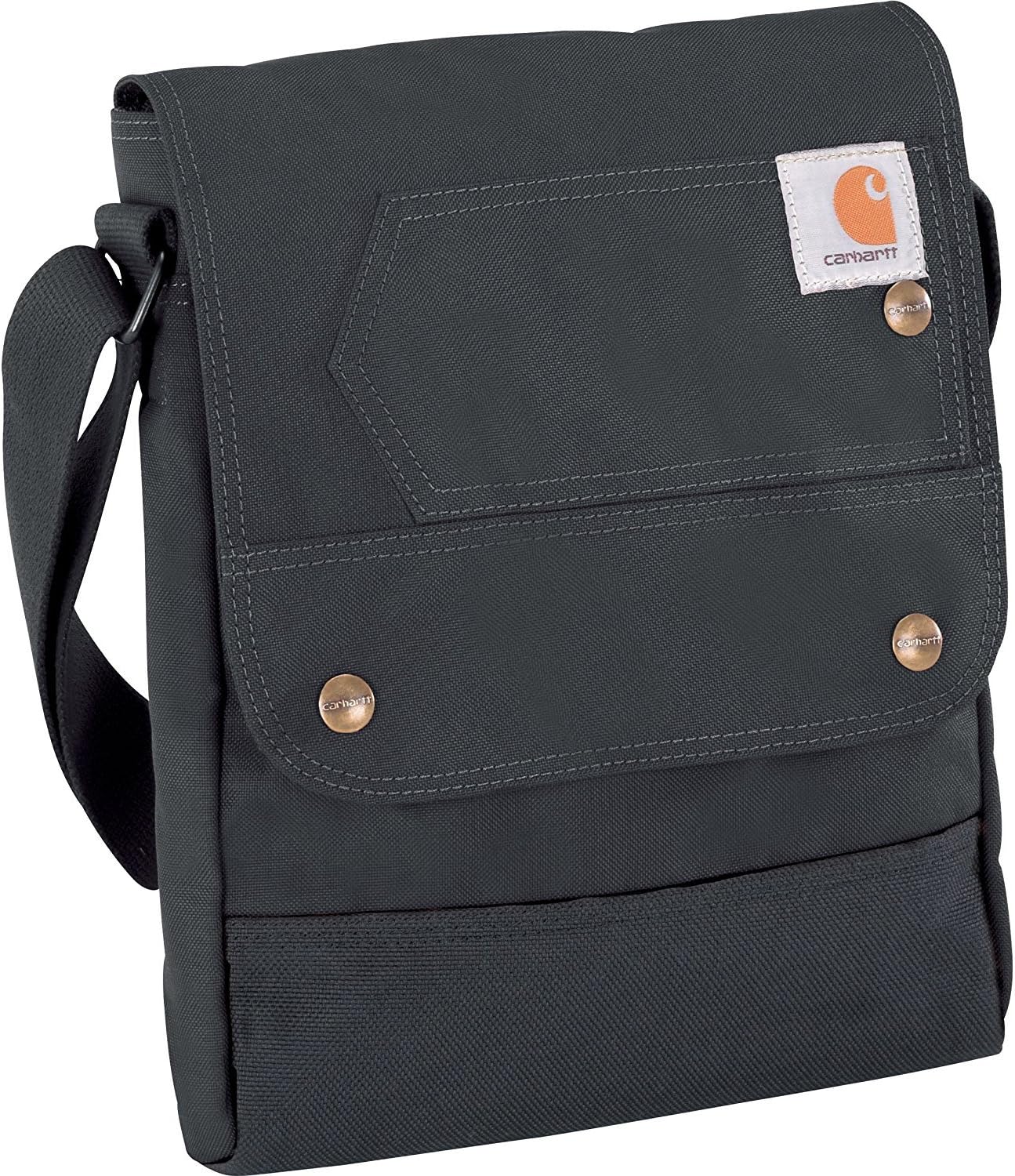 Carhartt Crossbody Snap Bag, прочная, регулируемая сумка через плечо с клапаном на защелке, Black
Carhartt Crossbody Snap Bag, прочная, регулируемая сумка через плечо с клапаном на защелке, Black