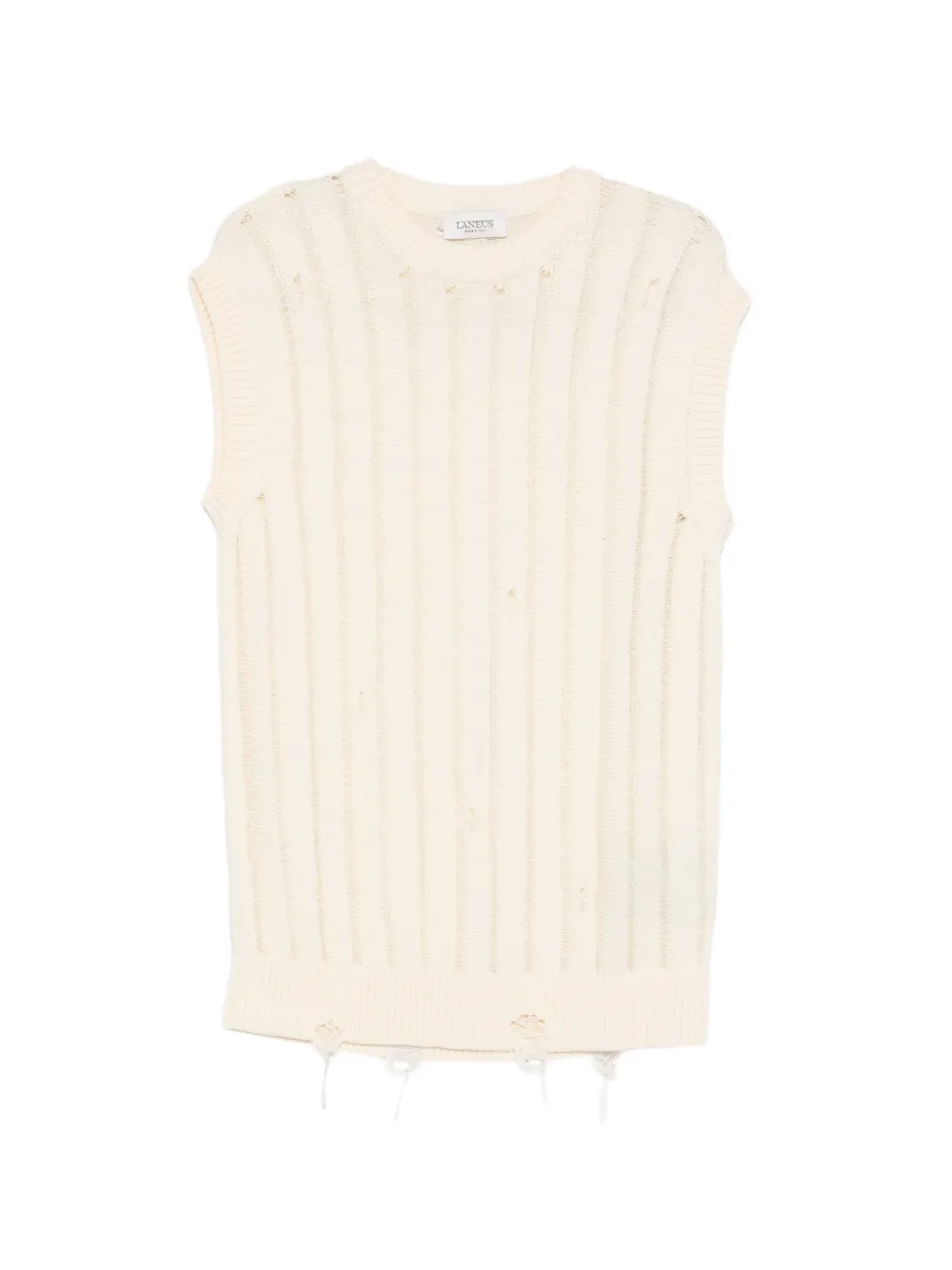 Рваный жилет Laneus, бежевый
Рваный жилет Laneus, бежевый
