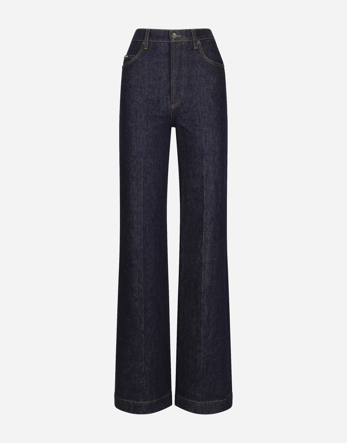 Джинсы-клеш из денима Dolce & Gabbana, синий
Джинсы-клеш из денима Dolce & Gabbana, синий