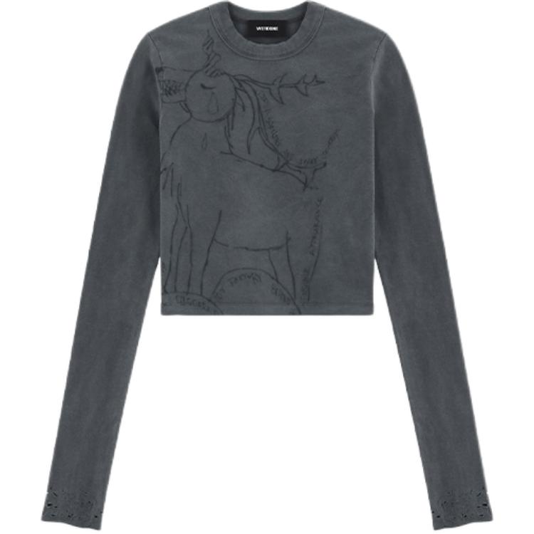 Футболка с принтом WE11DONE, серый
Футболка с принтом WE11DONE, серый