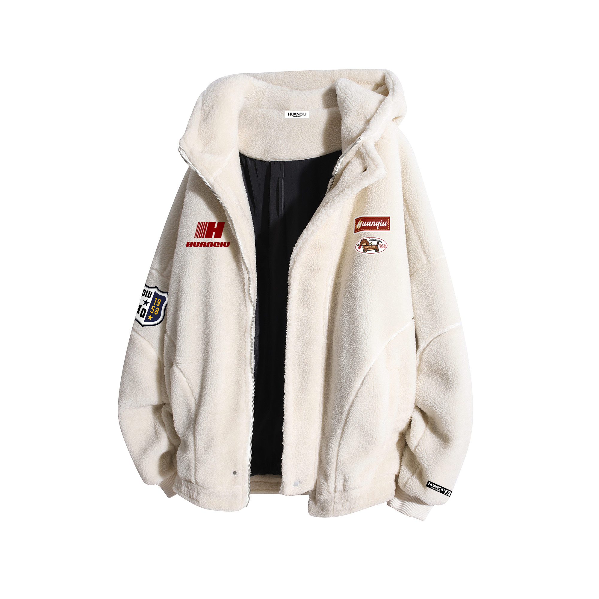 Пальто Unisex с бархатистой текстурой HUANQIU, экрю
Пальто Unisex с бархатистой текстурой HUANQIU, экрю