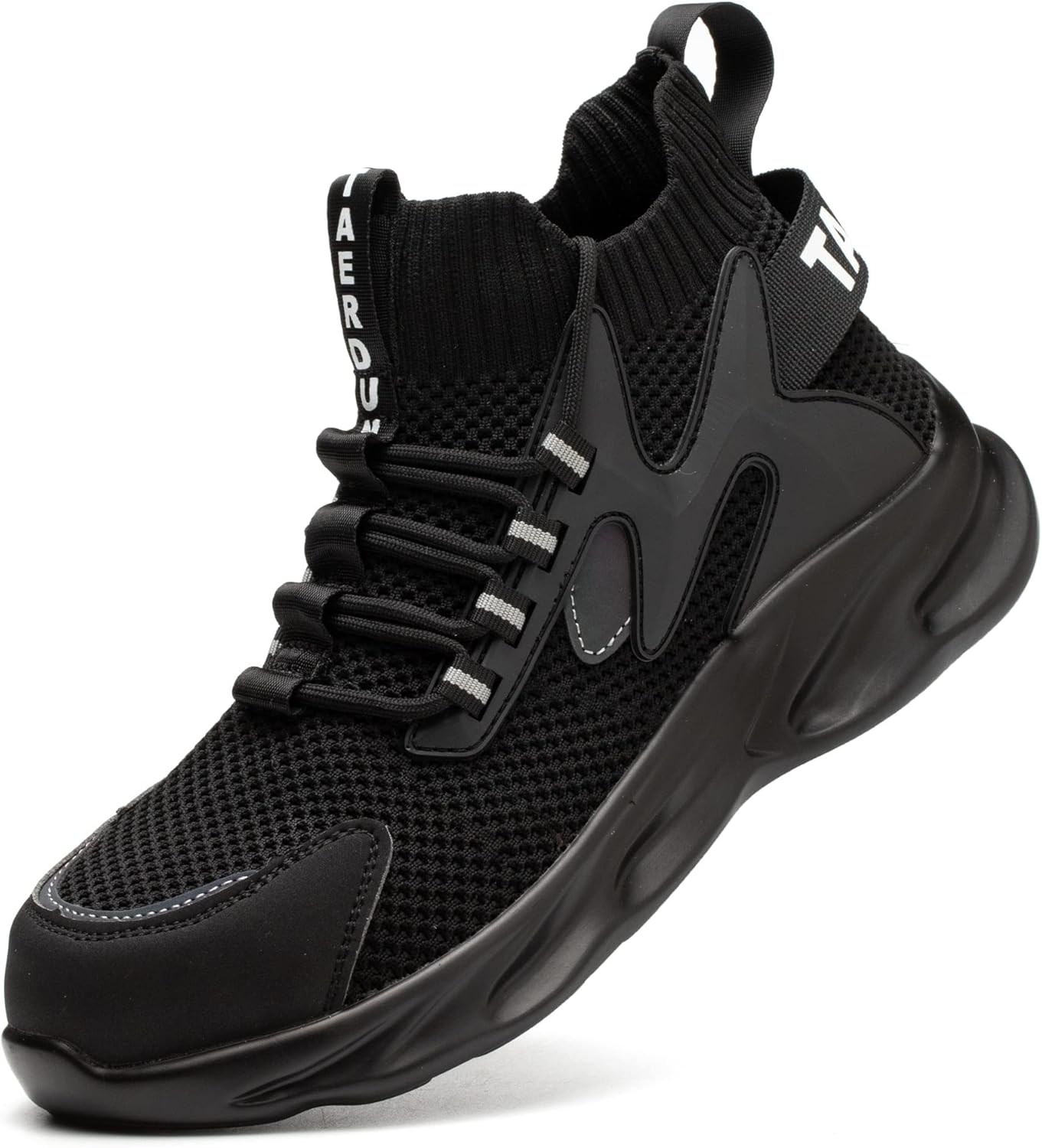 Ботинки с стальным носком для мужчин, слипоны Chelsea, мужская индустриальная и строительная обувь, водонепроницаемые, легкие, удобные, противоскользящие защитные ботинки, черные.5 Taerdun
Ботинки с стальным носком для мужчин, слипоны Chelsea, мужская индустриальная и строительная обувь, водонепроницаемые, легкие, удобные, противоскользящие защитные ботинки, черные.5 Taerdun