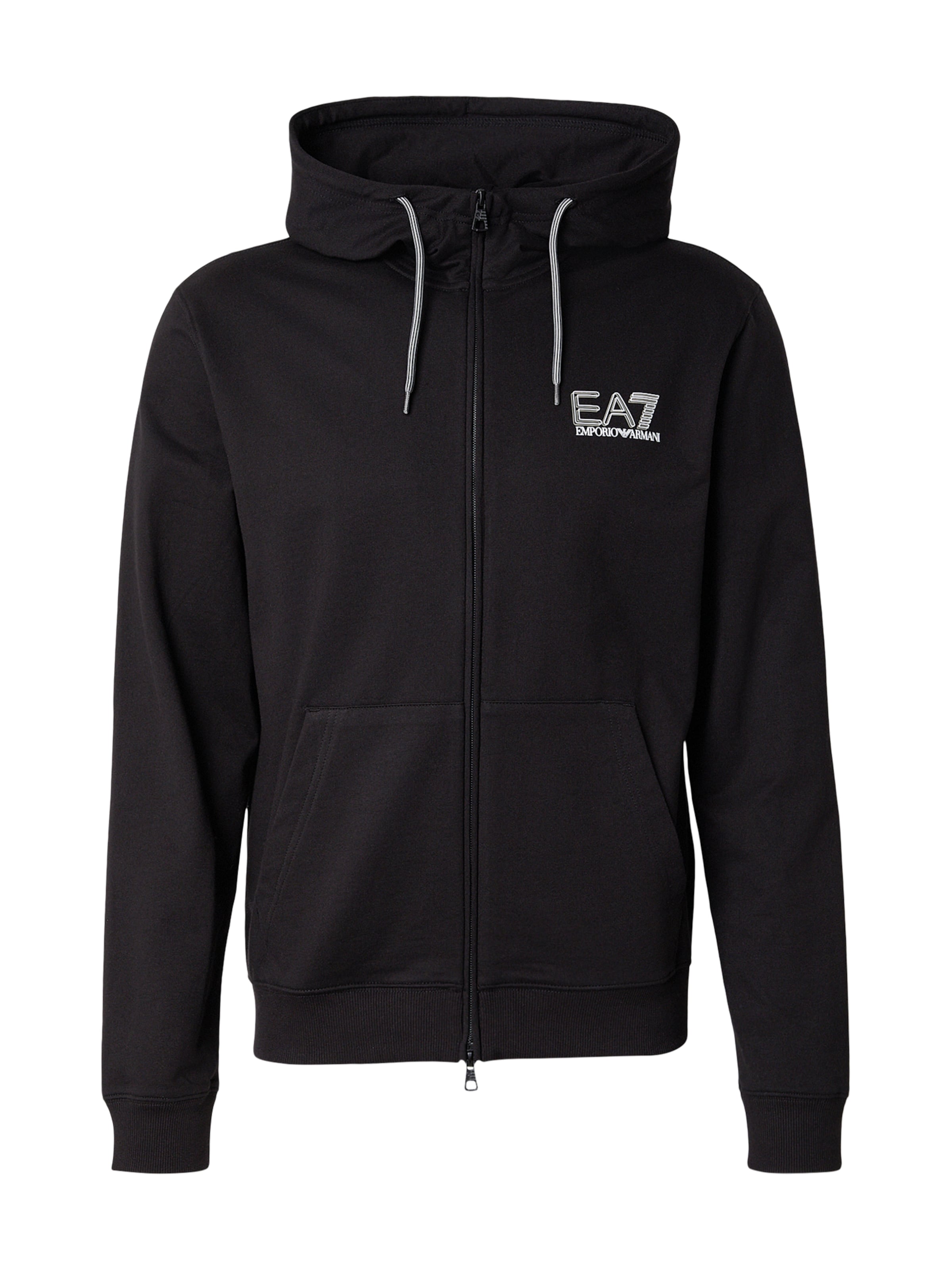 EA7 Emporio Armani Худи на молнии в черном цвете
EA7 Emporio Armani Худи на молнии в черном цвете