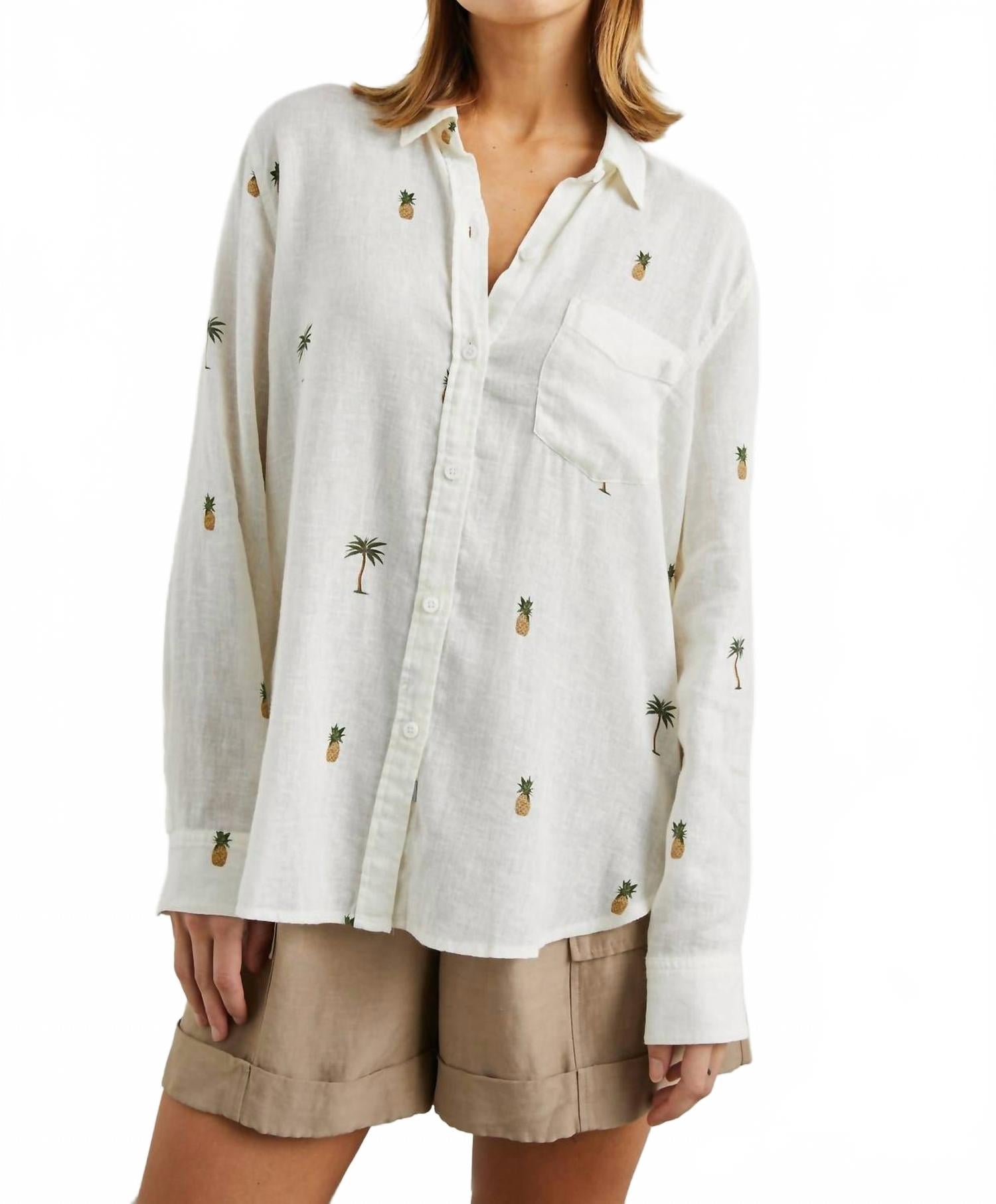 Рубашка Charli в Ханалеи Rails, Hanalei
Рубашка Charli в Ханалеи Rails, Hanalei