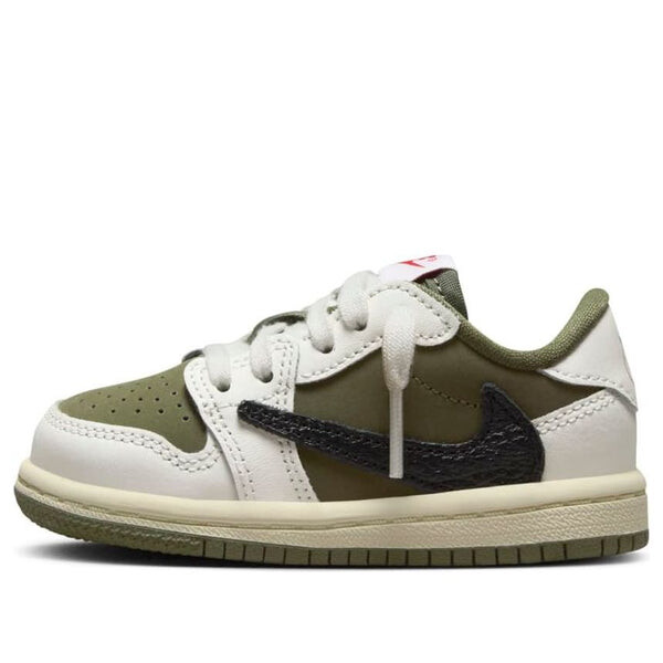 Кроссовки 1 ретро низкие og sp x travis scott Air Jordan, зеленый
Кроссовки 1 ретро низкие og sp x travis scott Air Jordan, зеленый