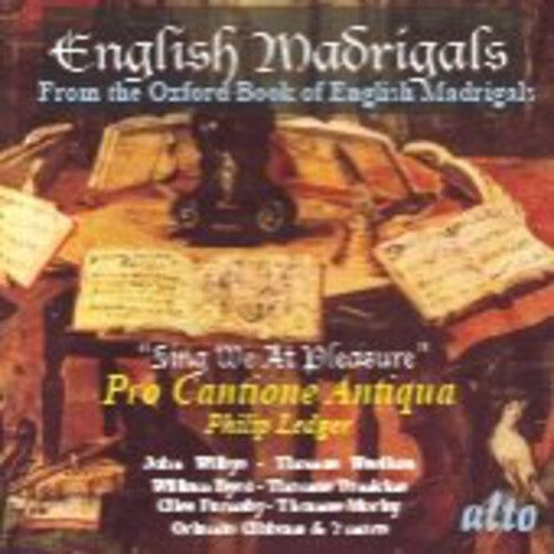 CD диск English Madrigals / Pro Cantione Antiqua: Sing We at Pleasure
CD диск English Madrigals / Pro Cantione Antiqua: Sing We at Pleasure