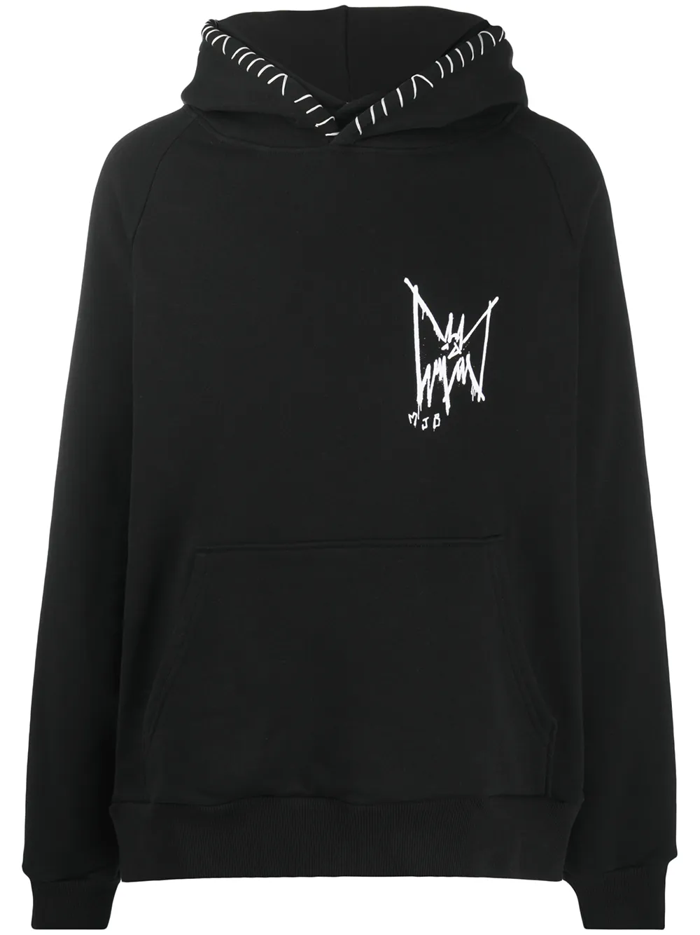 Худи с графичным принтом Mjb Marc Jacques Burton, черный
Худи с графичным принтом Mjb Marc Jacques Burton, черный