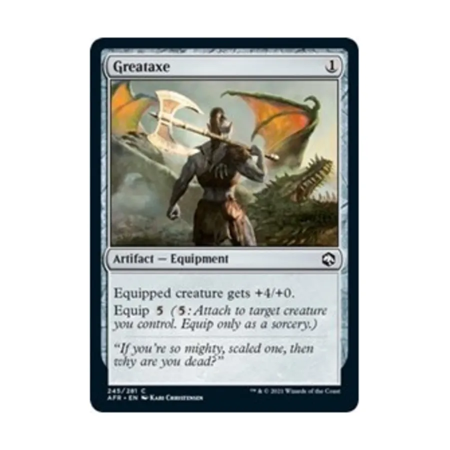 CCG Большой топор (С), MTG - Adventures in the Forgotten Realms
CCG Большой топор (С), MTG - Adventures in the Forgotten Realms