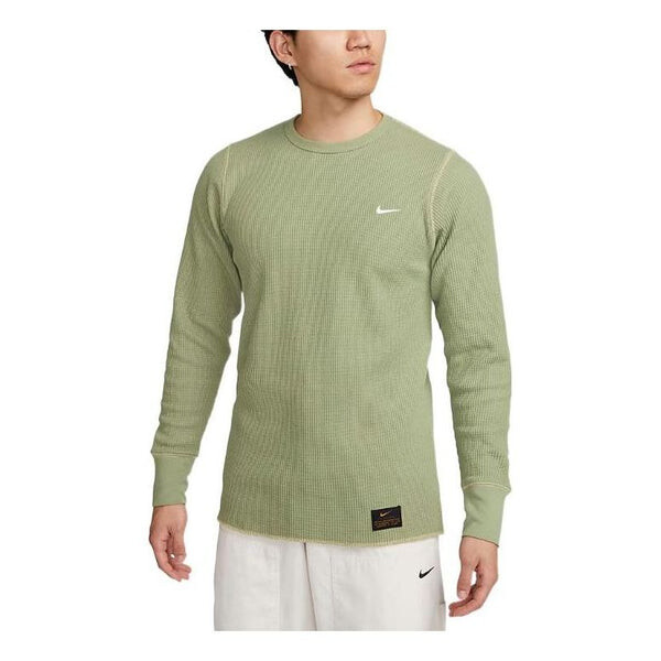 Футболка life с длинным рукавом, толстый вафельный верх Nike, зеленый
Футболка life с длинным рукавом, толстый вафельный верх Nike, зеленый