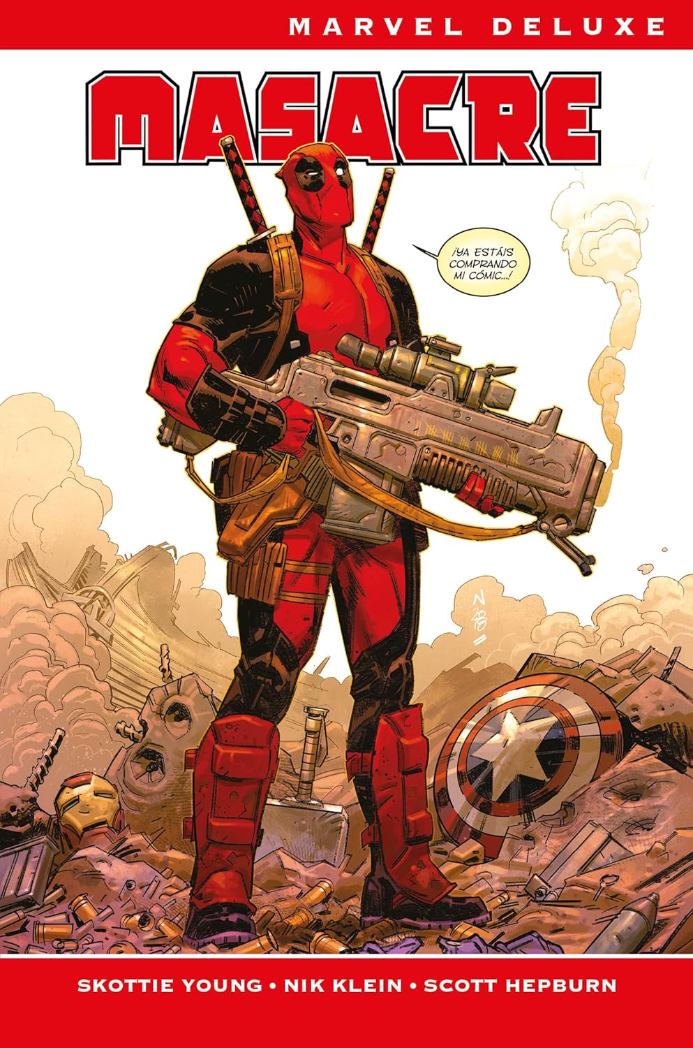 Marvel deluxe masacre de skottie young y nic klein. la colección completa (PANINI ESPAÑA S.A.)
Marvel deluxe masacre de skottie young y nic klein. la colección completa (PANINI ESPAÑA S.A.)