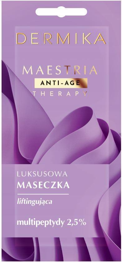 Dermika Maestria Multipeptides 2.5% Lifting Mask 7G
Dermika Maestria Multipeptides 2.5% Lifting Mask 7G