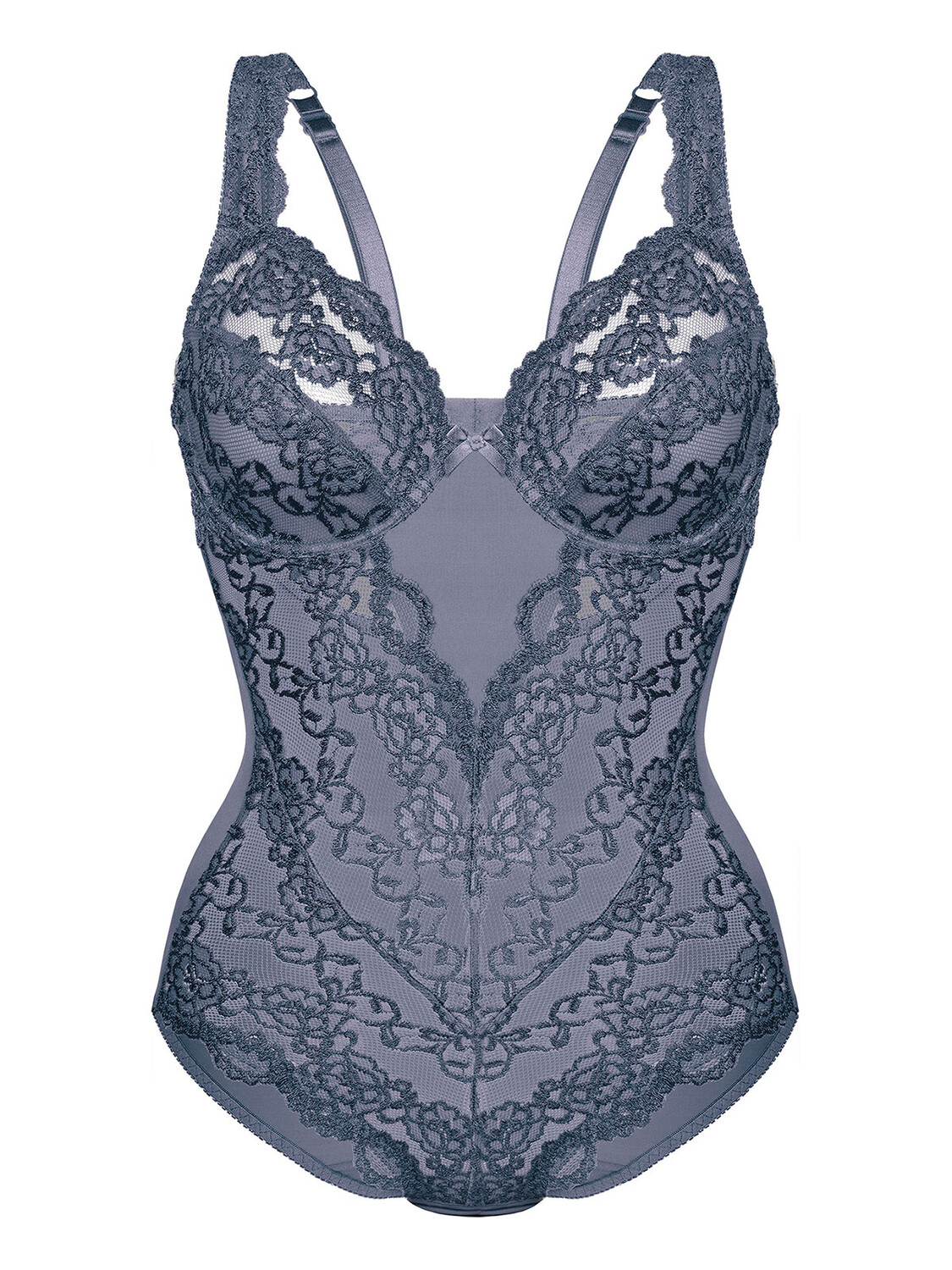 Боди Sassa CLASSIC LACE, цвет dusty Grey
Боди Sassa CLASSIC LACE, цвет dusty Grey