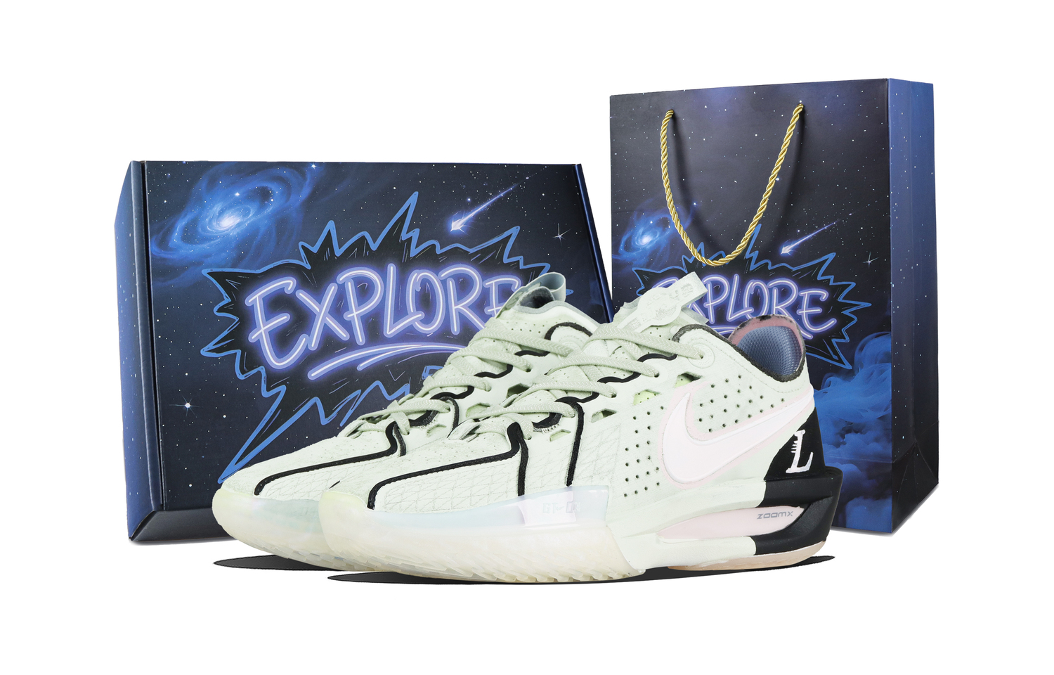 Nike Кроссовки баскетбольные Air Zoom G.T. Cut 3 Moonlight Cushioning Low top Unisex White
Nike Кроссовки баскетбольные Air Zoom G.T. Cut 3 Moonlight Cushioning Low top Unisex White