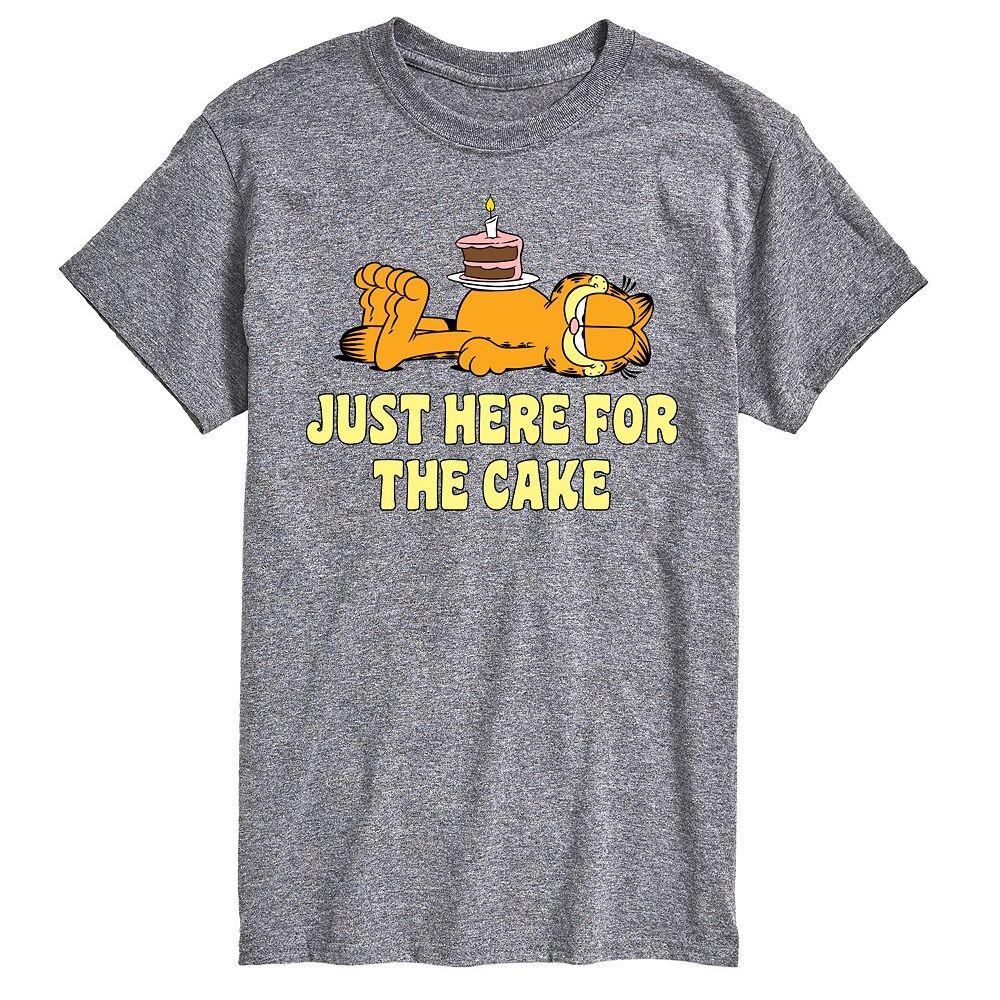 Мужская футболка с рисунком Garfield Just Here For Cake Licensed Character, серый
Мужская футболка с рисунком Garfield Just Here For Cake Licensed Character, серый