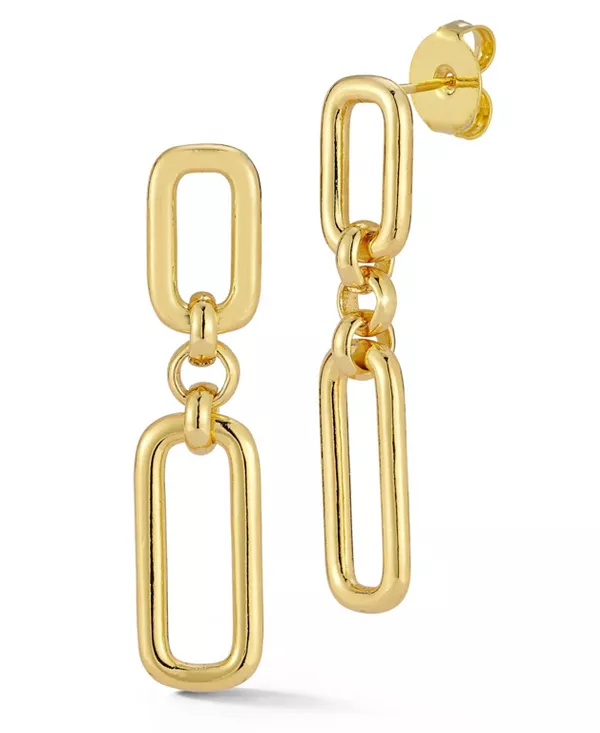 Позолоченные серьги-подвески Rachel Zoe, gold
Позолоченные серьги-подвески Rachel Zoe, gold