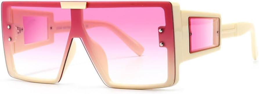 Современные солнцезащитные очки большого размера квадратной формы для женщин и мужчин, ретро-очки в сиамской оправе, трендовый товар, защита от УФ-излучения UV400 generic, Pink
Современные солнцезащитные очки большого размера квадратной формы для женщин и мужчин, ретро-очки в сиамской оправе, трендовый товар, защита от УФ-излучения UV400 generic, Pink