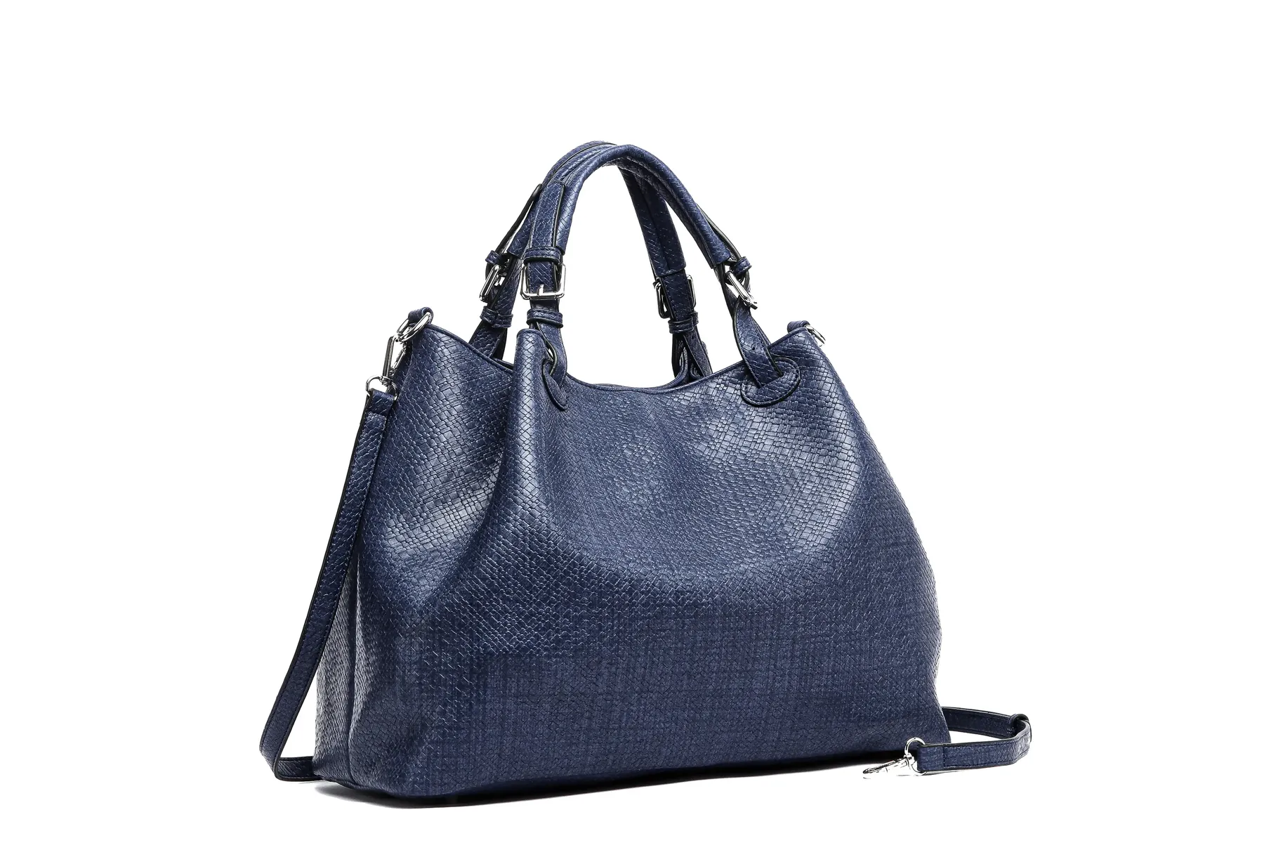 COLLEZIONE ALESSANDRO шоппер "коса", из мягкого материала, синий
COLLEZIONE ALESSANDRO шоппер "коса", из мягкого материала, синий