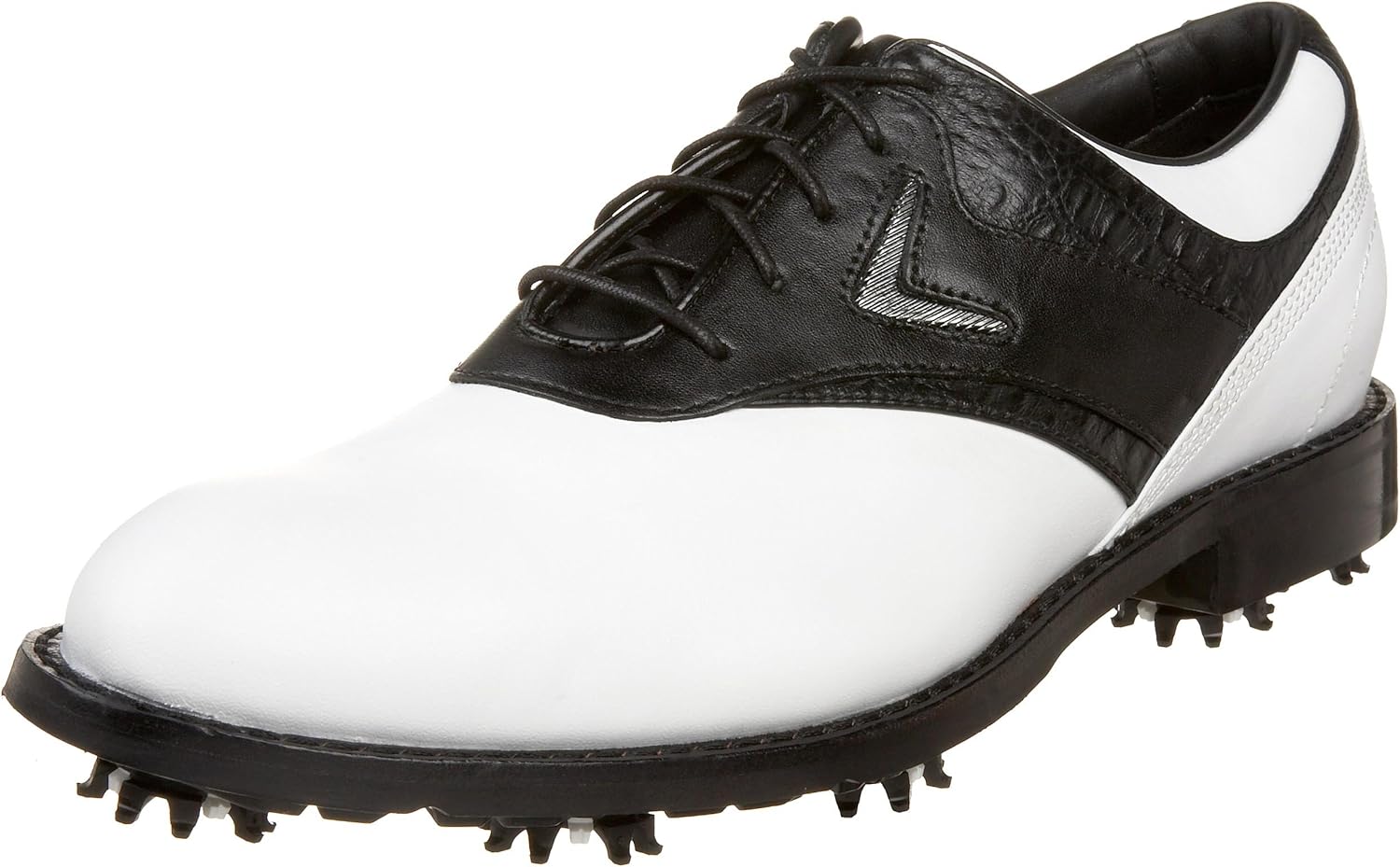 Мужские гольф-туфли Callaway Ft Chev Saddle, белый/черный
Мужские гольф-туфли Callaway Ft Chev Saddle, белый/черный
