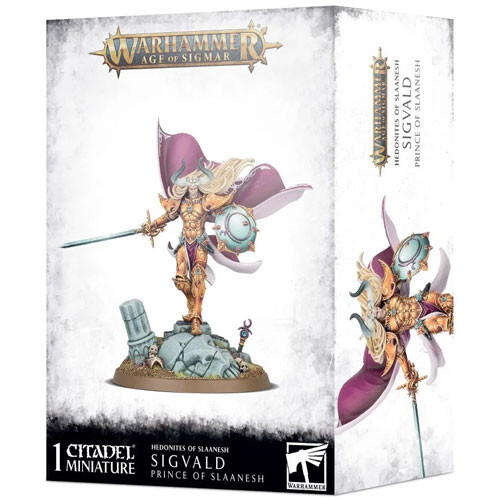 Миниатюра Games Workshop Warhammer Age of Sigmar: Hedonites of Slaanesh - Sigvald, Prince of Slaanesh
Миниатюра Games Workshop Warhammer Age of Sigmar: Hedonites of Slaanesh - Sigvald, Prince of Slaanesh