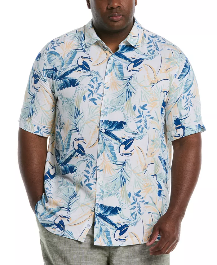 Мужская классическая рубашка с принтом тукана, размеры Big & Tall Cubavera, белый
Мужская классическая рубашка с принтом тукана, размеры Big & Tall Cubavera, белый